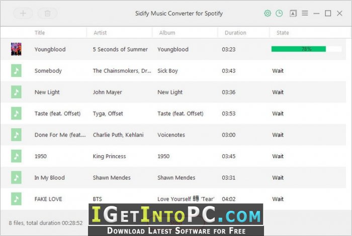 Sidify Music Converter For Spotify Free